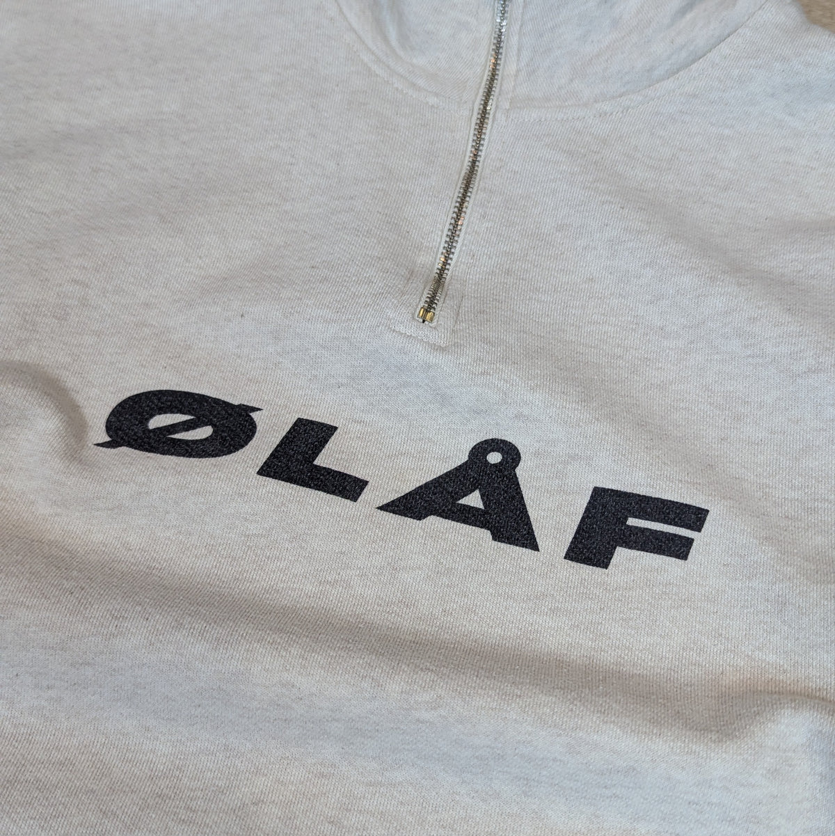 ØLÅF Half-Zip Logo Sweater
