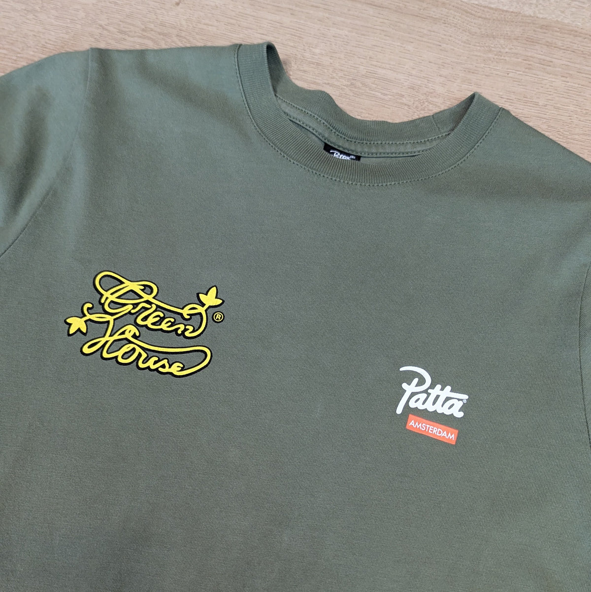 Patta x Green House Coffeeshop Graphic T-Shirt