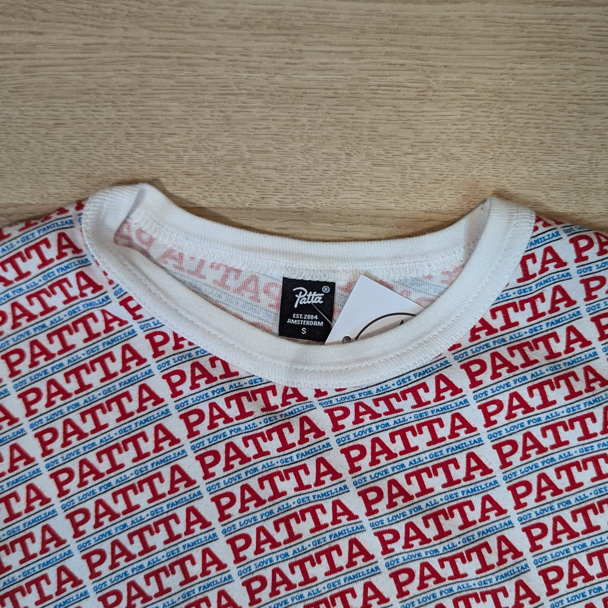 Patta All-Over Script Monogram T-Shirt