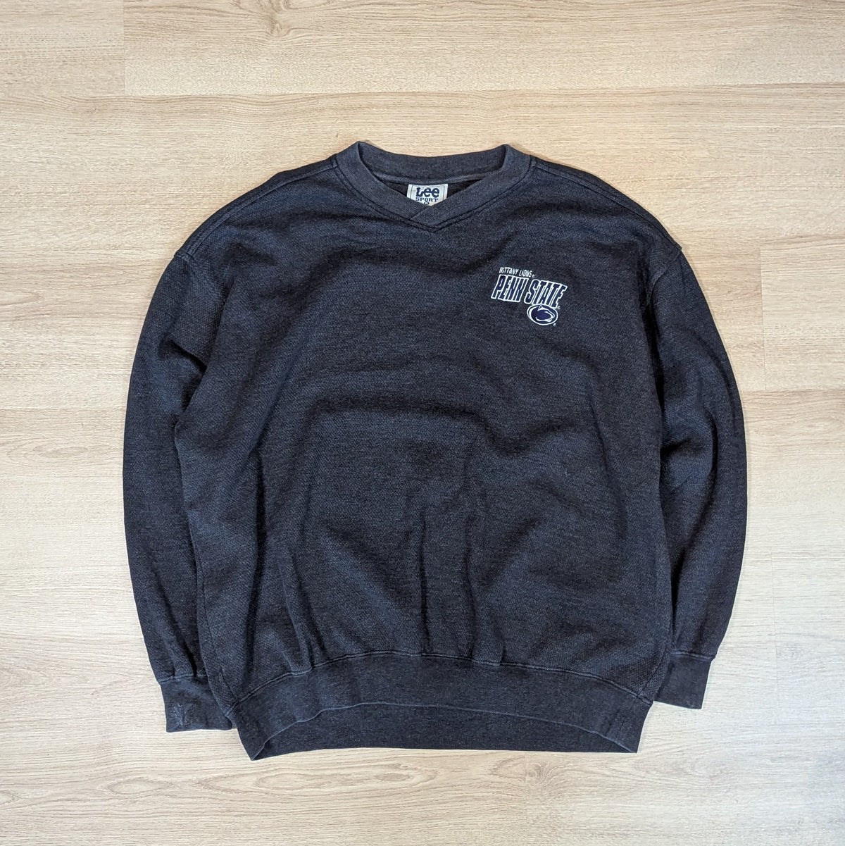 Vintage Lee Sport Penn State Nittany Lions V-Neck Sweater
