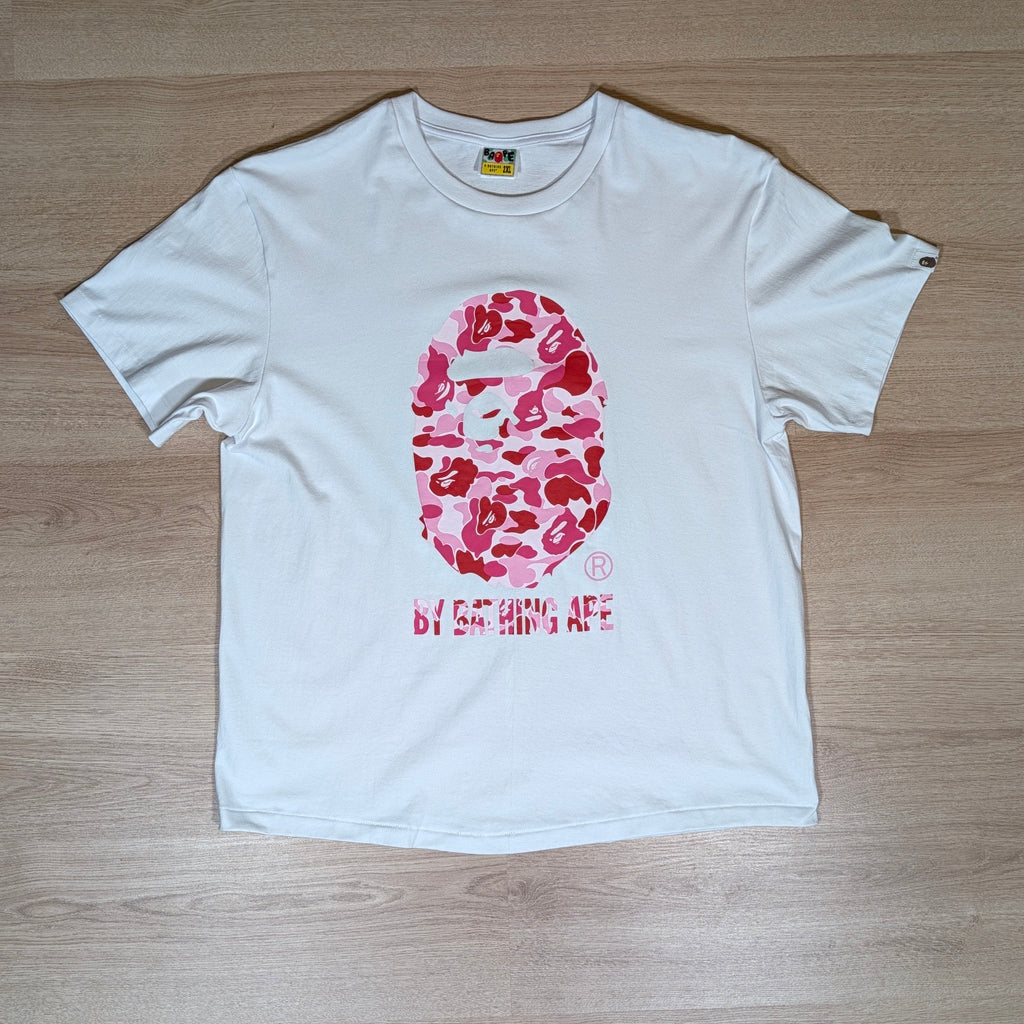 BAPE ABC Camo Ape Head "By Bathing Ape" T-Shirt
