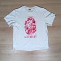 BAPE ABC Camo Ape Head "By Bathing Ape" T-Shirt