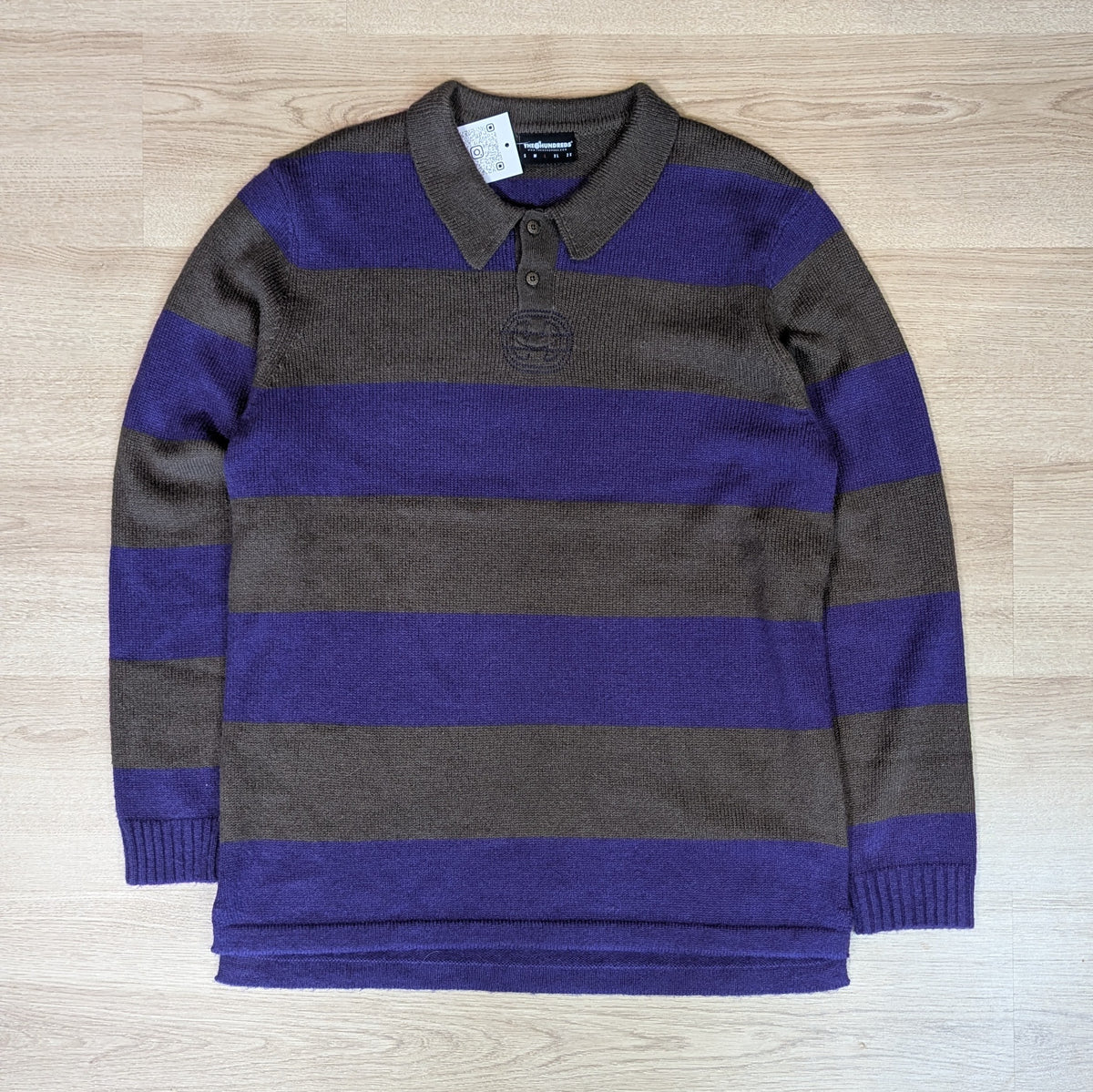 The Hundreds Gestreepte Knit Polo Trui