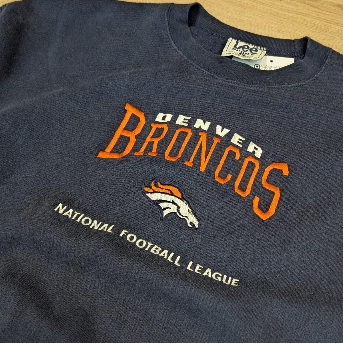 Vintage Lee Sport NFL Denver Broncos Crewneck Sweater