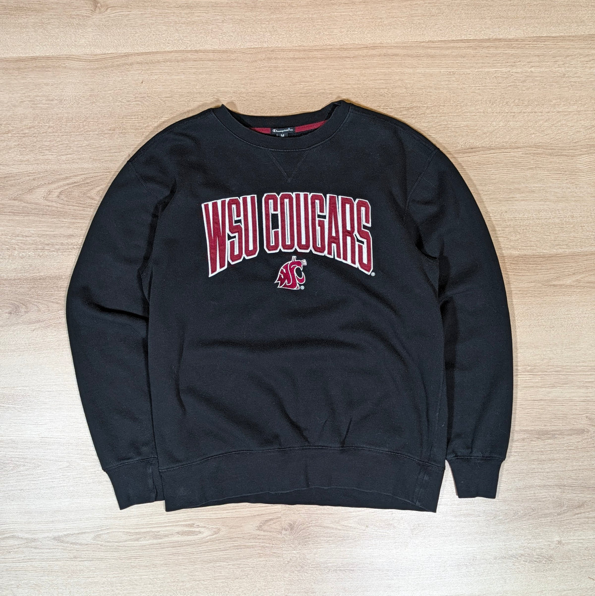 Vintage Champion "WSU Cougars" Sweater
