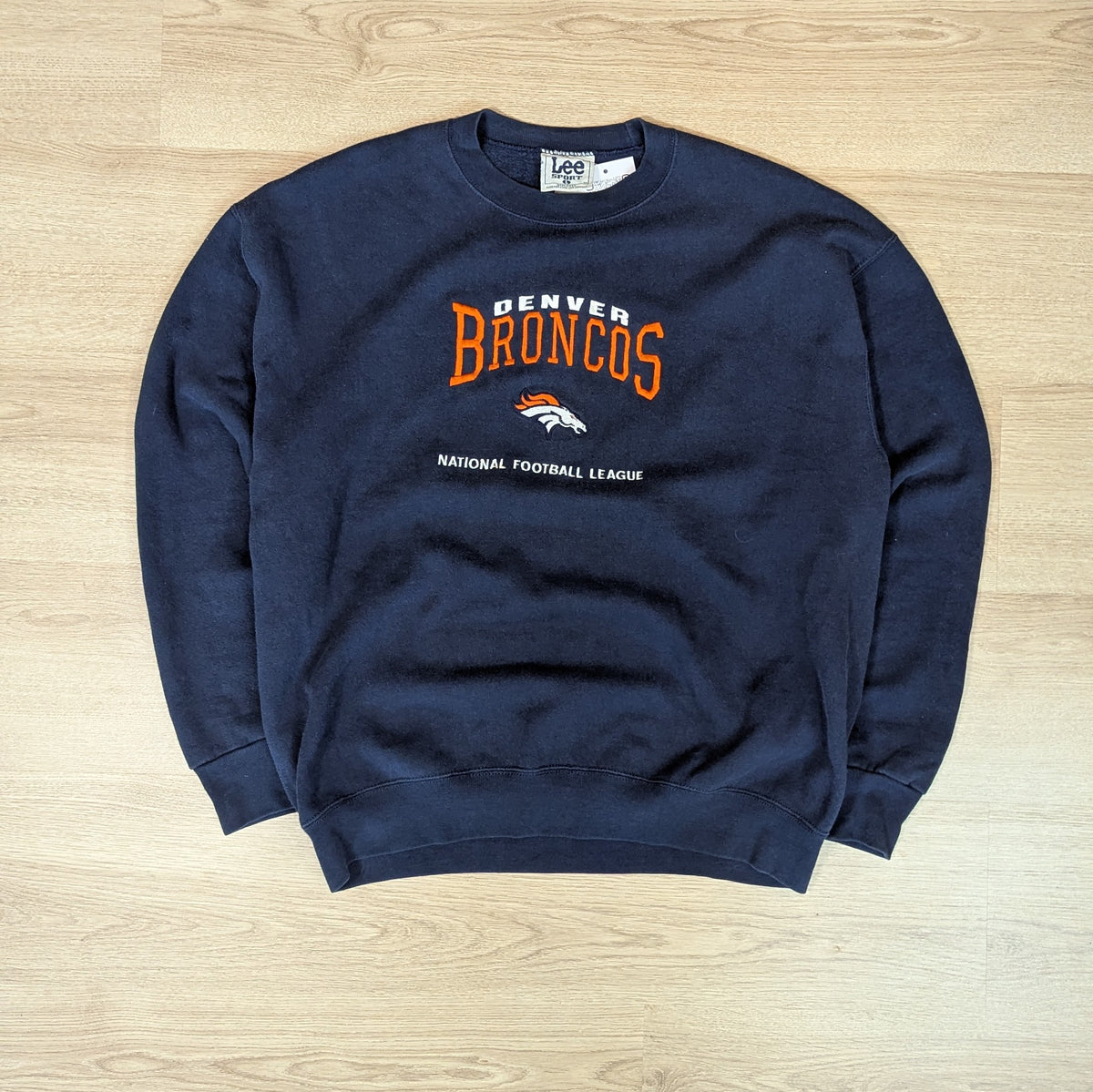 Vintage Lee Sport NFL Denver Broncos Crewneck Sweater