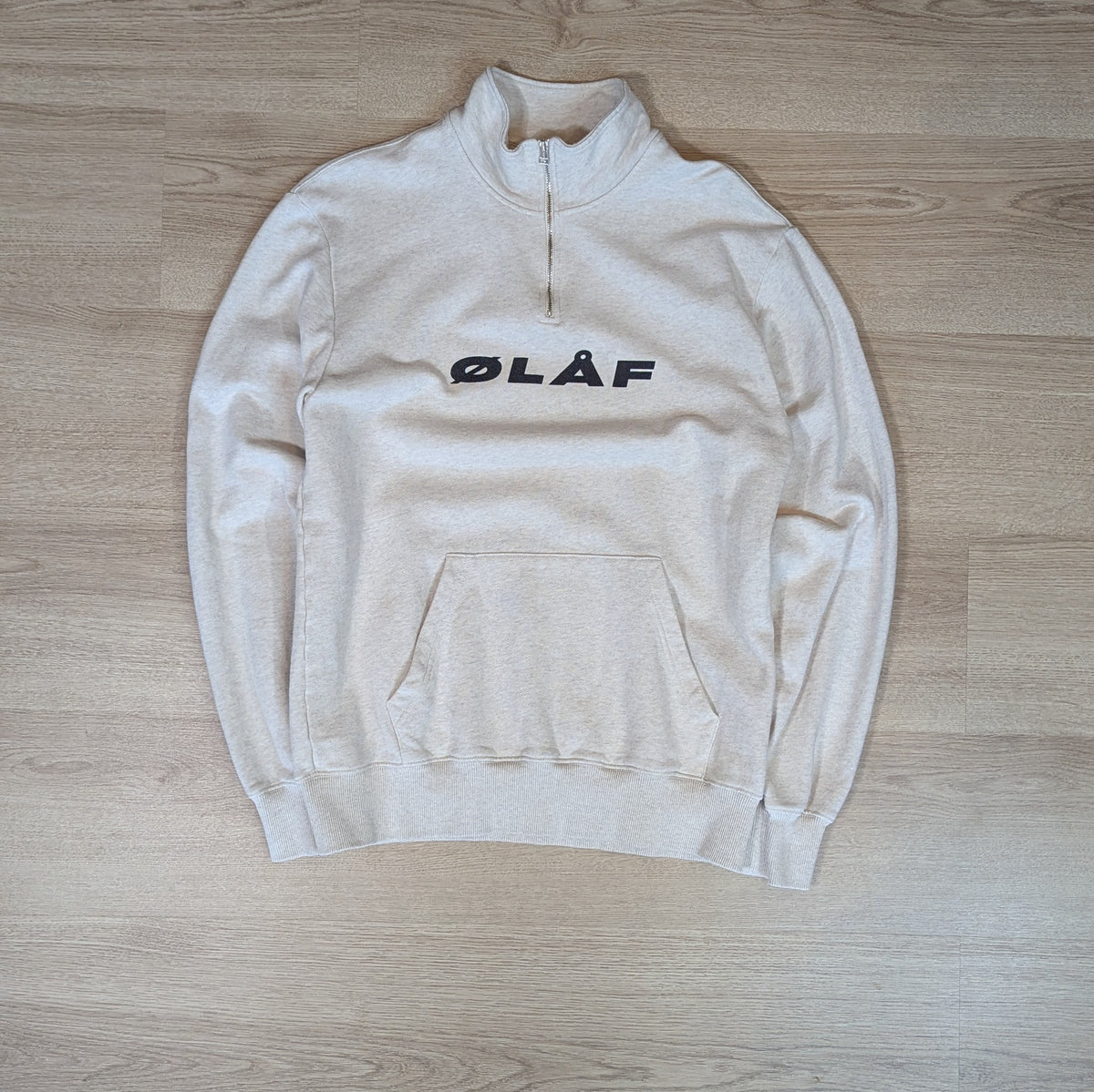 ØLÅF Half-Zip Logo Sweater
