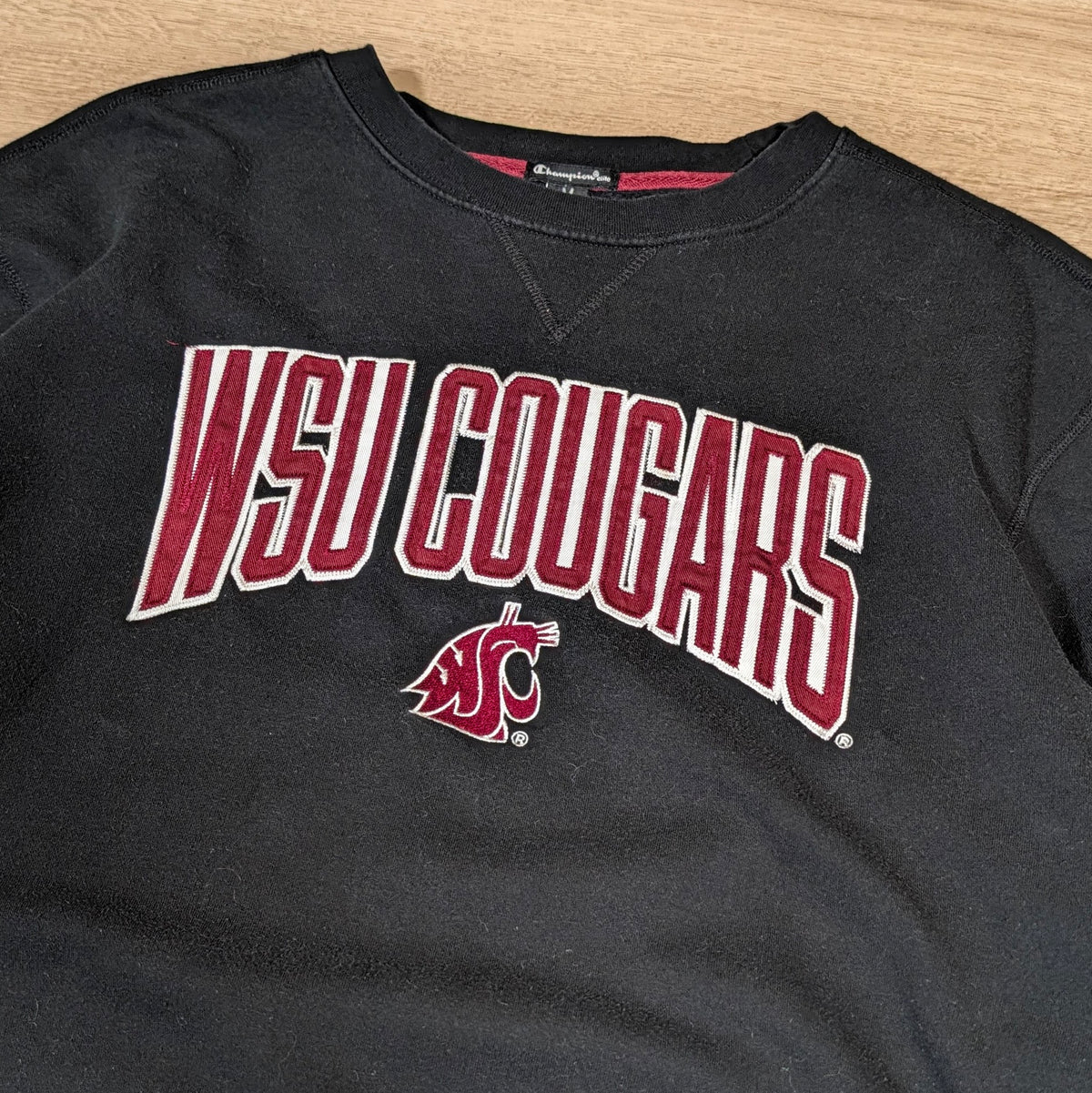 Vintage Champion "WSU Cougars" Sweater