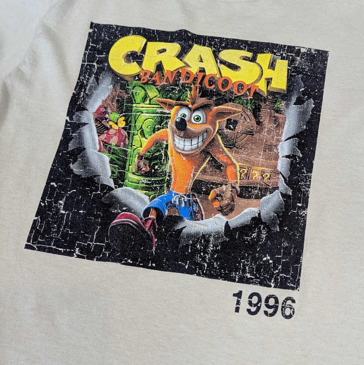 Crash Bandicoot 1996 Graphic T-Shirt