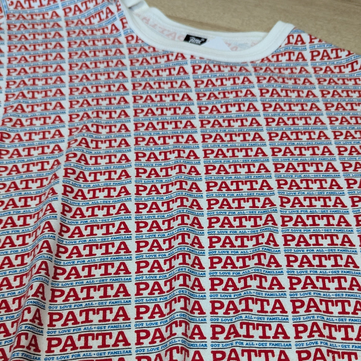 Patta All-Over Script Monogram T-Shirt