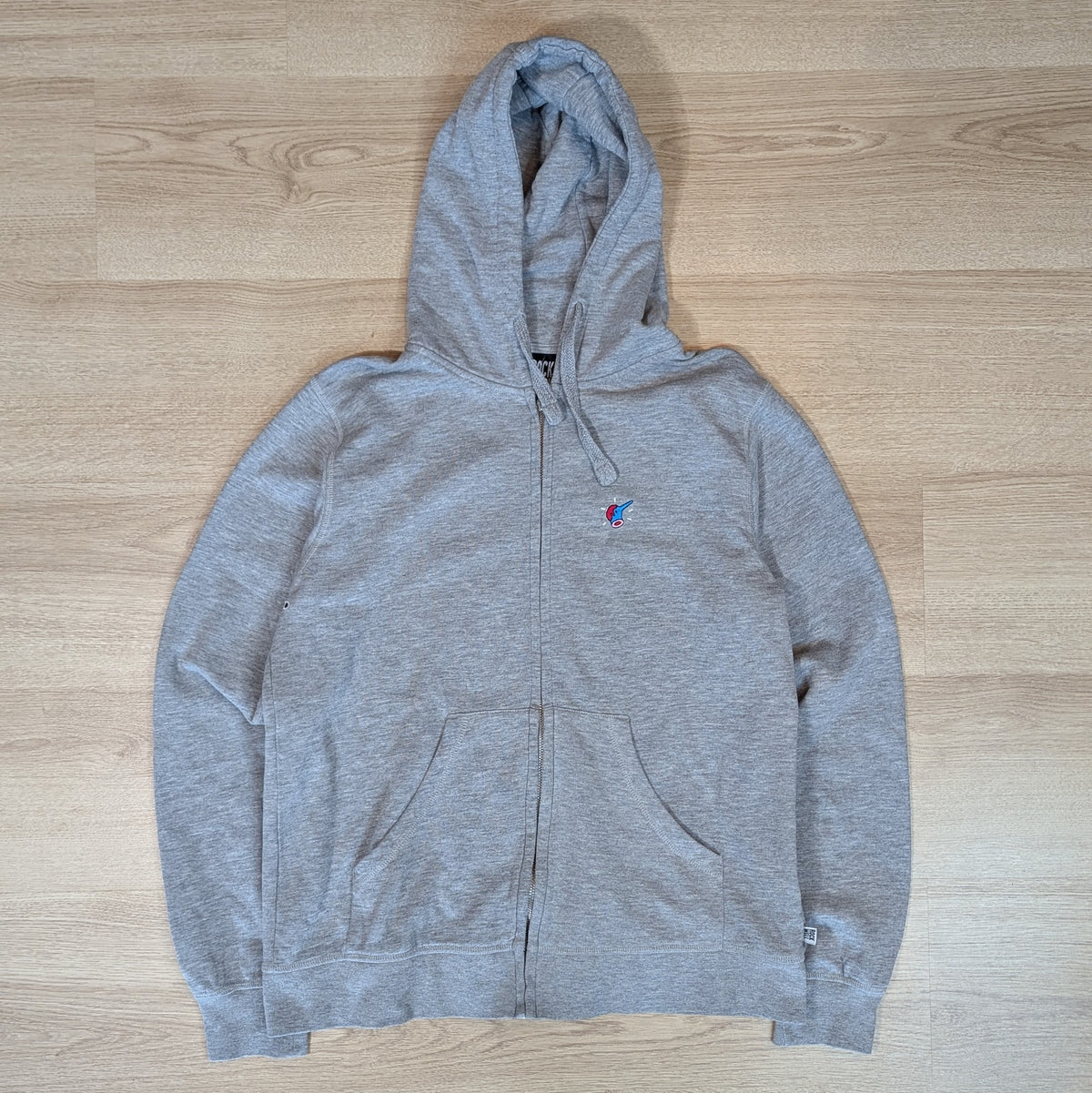 Rockwell Embroidered Zip Hoodie